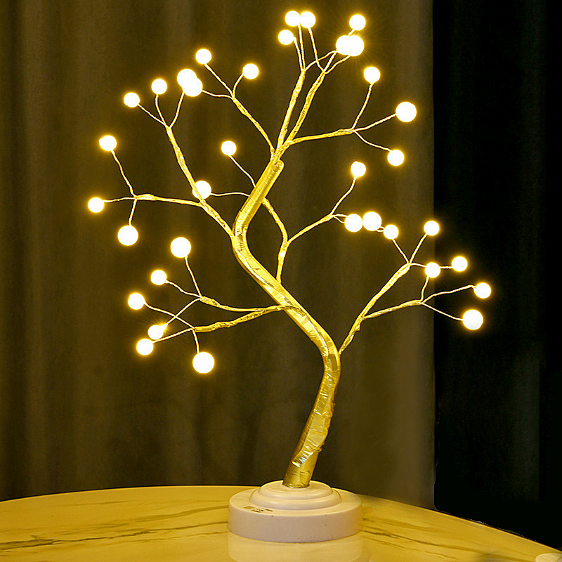 Conference Table Round - 36 LED Ball Table Lamp Switch