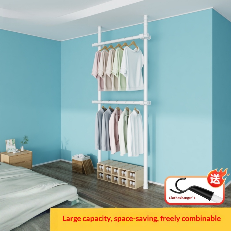 Coat Rack Standing - Floor-Standing Clothes Drying Rack Coat Rack
