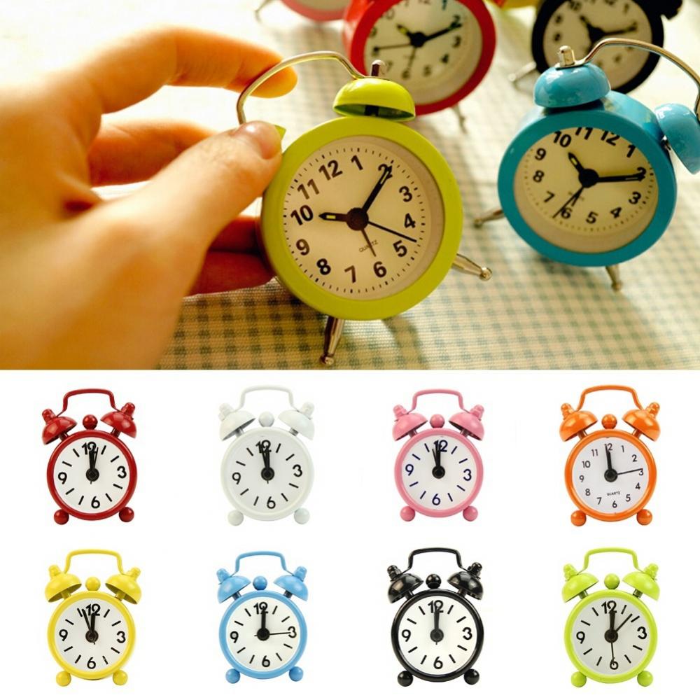Conference Table Round - Portable Mini Alarm Clock Retro Round