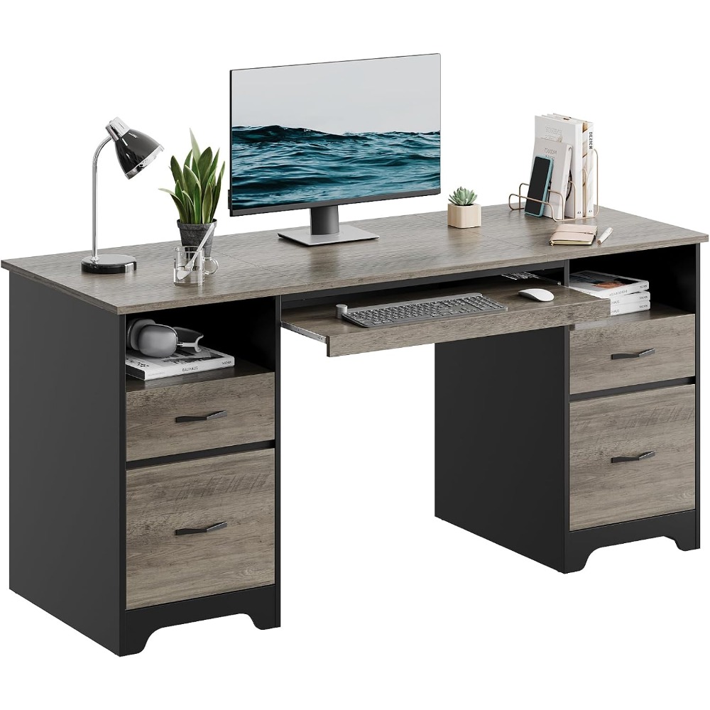 Desktop Filing Tray - US Shipping 59 Inch Office Desk