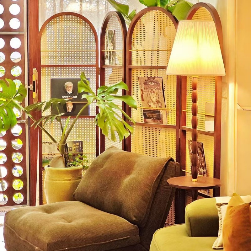 Mobile rattan folding screen l - Room Divider Bamboo 리뷰 및 가격