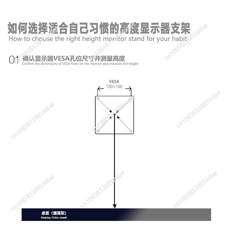 All Aluminum Alloy Monitor Arm - Adjustable Monitor Mount 리뷰 및 가격
