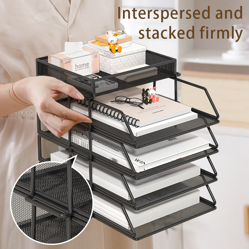 Metal desktop file rack, bookc - Desktop Filing Tray 리뷰 및 가격