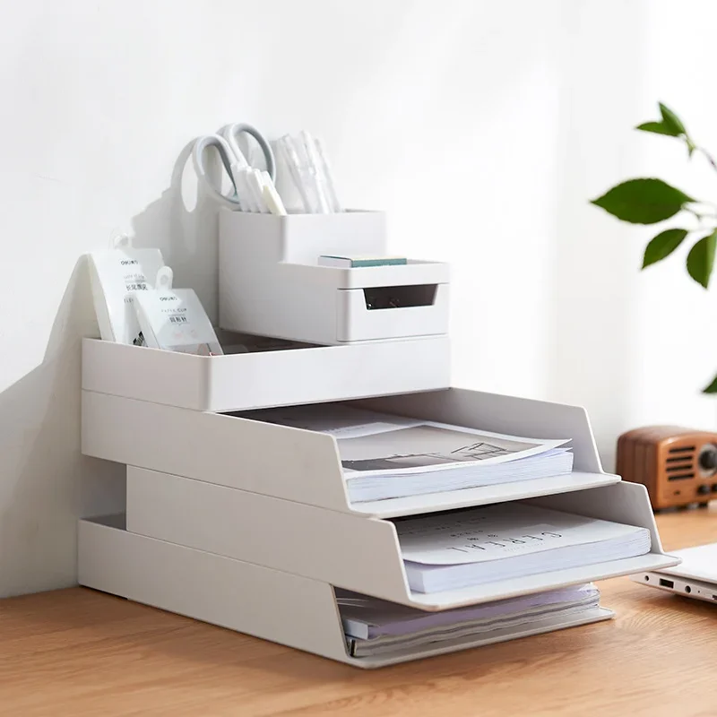 Stackable Desktop Storage Box, - Desktop Filing Tray 리뷰 및 가격