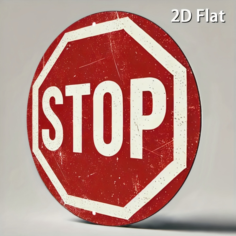 Vintage Distressed STOP Sign R - Office Furniture Hon 리뷰 및 가격