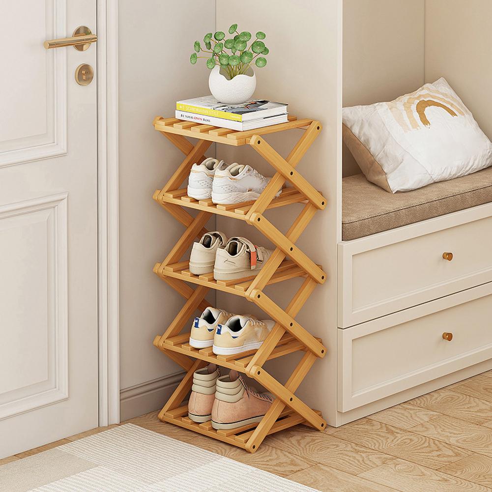 Bamboo Folding Shoe Rack Space - Room Divider Bamboo 리뷰 및 가격