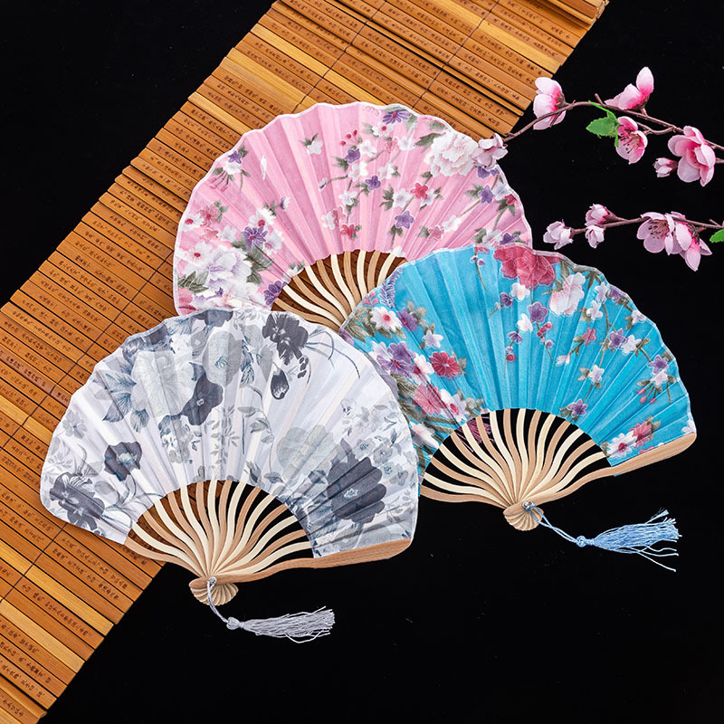 Hand Fold Fan Retro Adornment  - Room Divider Bamboo 리뷰 및 가격