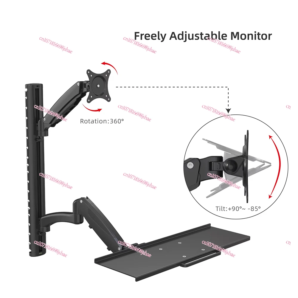 Height-adjustable Single-arm M - Adjustable Monitor Mount 리뷰 및 가격