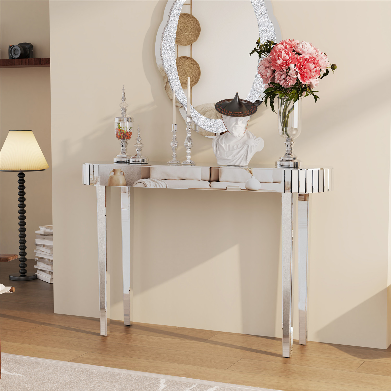 Mirrored Console Table,Mirrore - Office Furniture Hon 리뷰 및 가격