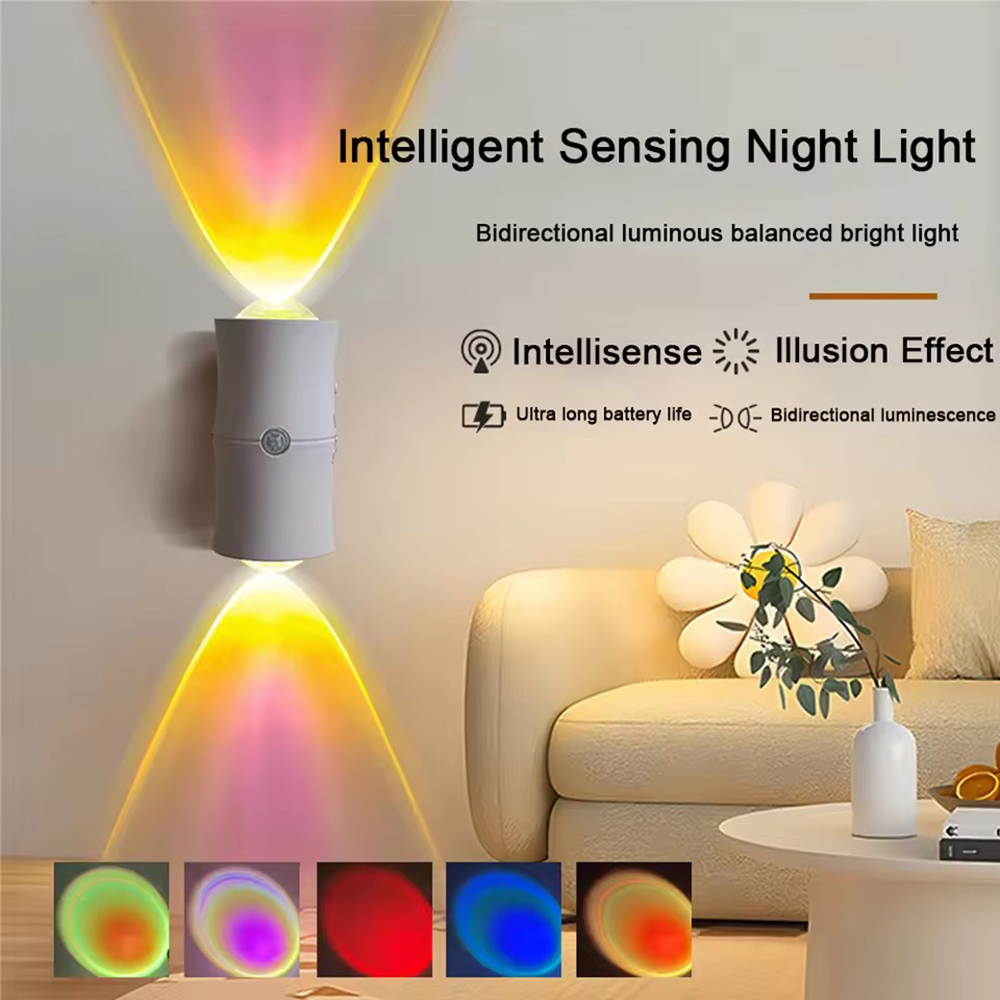 RGB 7colors Motion Sensor LED  - Room Divider Bamboo 리뷰 및 가격