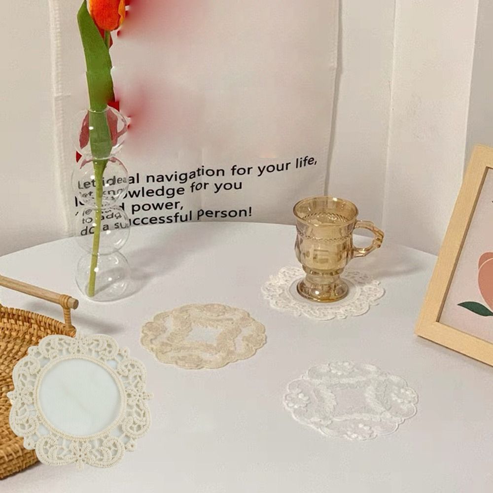 Napkin Lace Embroidered Coaste - Conference Table Round 리뷰 및 가격