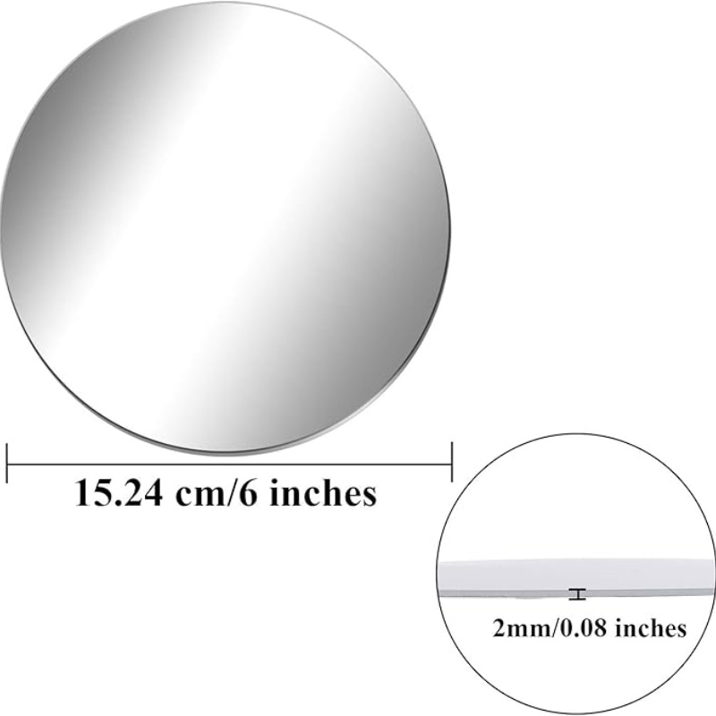 6 Pack Acrylic Round Mirrors N - Conference Table Round 리뷰 및 가격