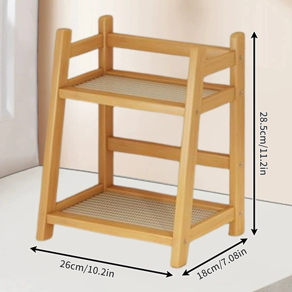 2 Layer Spice Caddy Shelf Bamb - Room Divider Bamboo 리뷰 및 가격