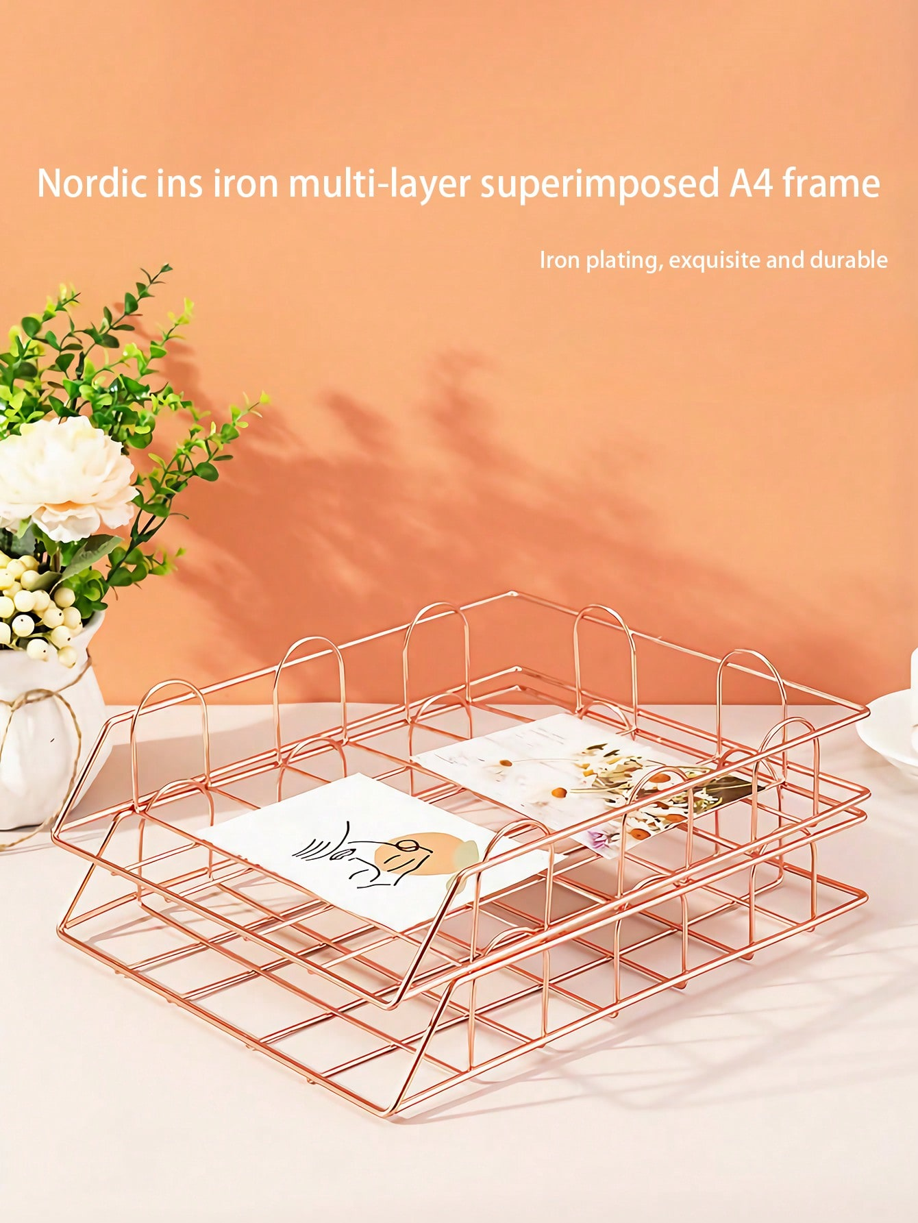 1pcs Desktop File Organizer Me - Desktop Filing Tray 리뷰 및 가격