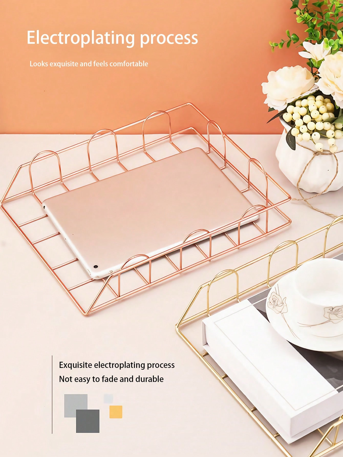 1pcs Desktop File Organizer Me - Desktop Filing Tray 리뷰 및 가격