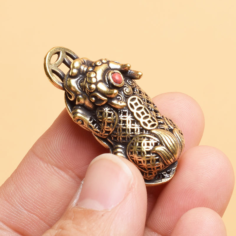 Brass Animal Pixiu Coin Charms - Office Furniture Hon 리뷰 및 가격