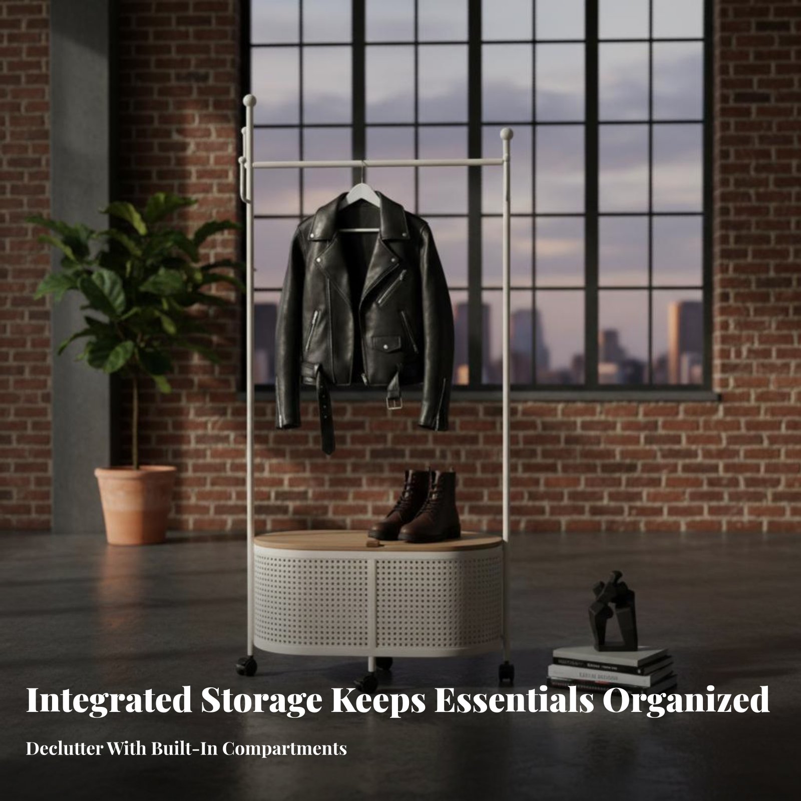 Rolling Clothes Rack Freestand - Coat Rack Standing 리뷰 및 가격