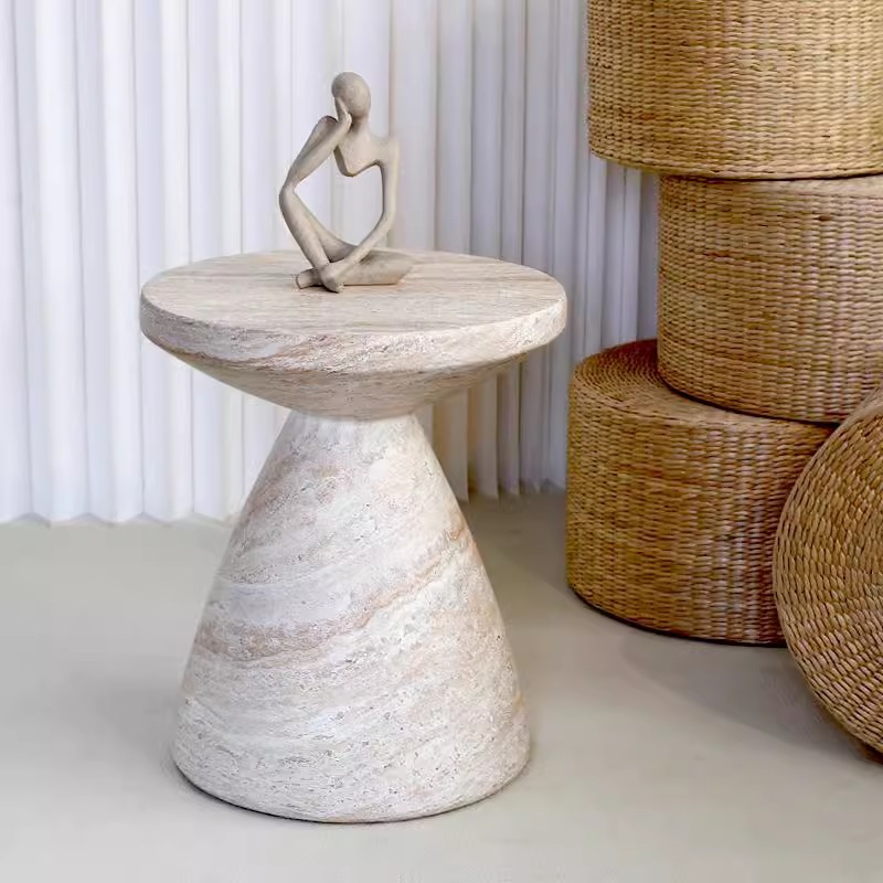 Modern Imitation Stone Side Ta - Conference Table Round 리뷰 및 가격