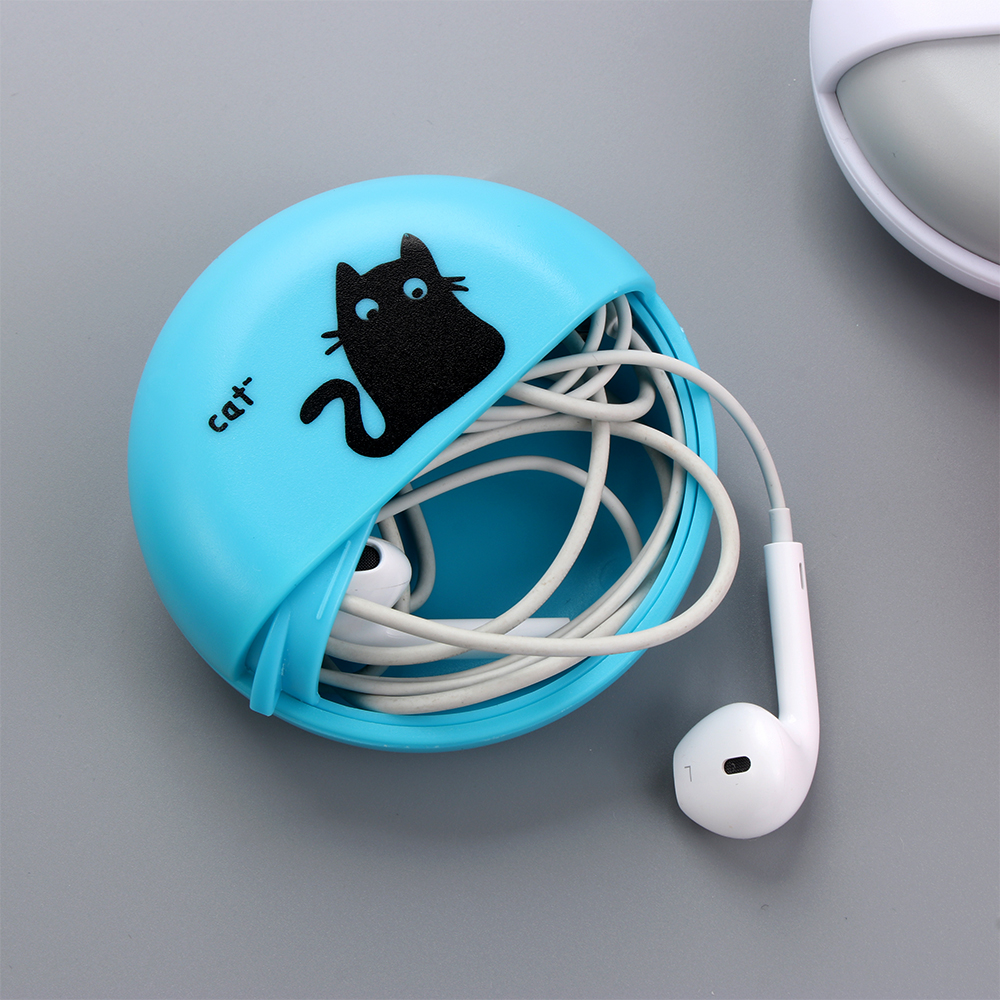 1pcs Headphone Cable Box Round - Telephone Headset Office 리뷰 및 가격