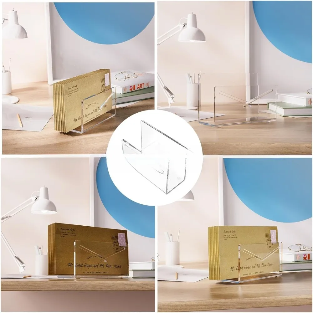 1Pc Acrylic Desk Organizer Des - Desktop Filing Tray 리뷰 및 가격