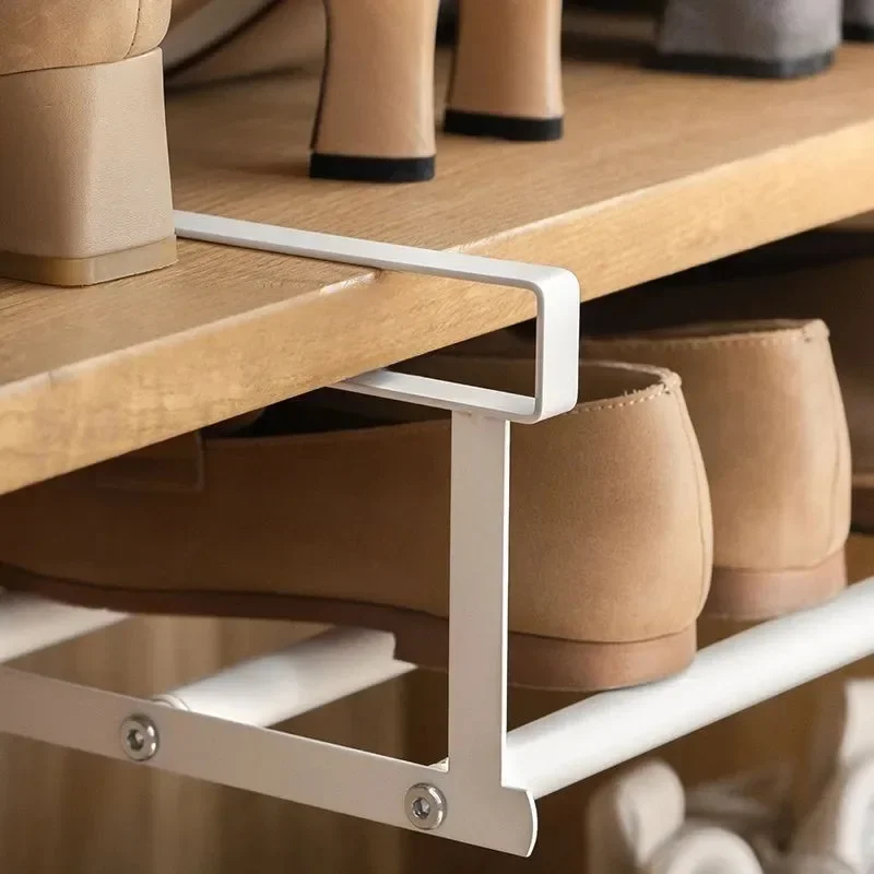 Adjustable Shoe Rack with Hang - Room Divider Bamboo 리뷰 및 가격