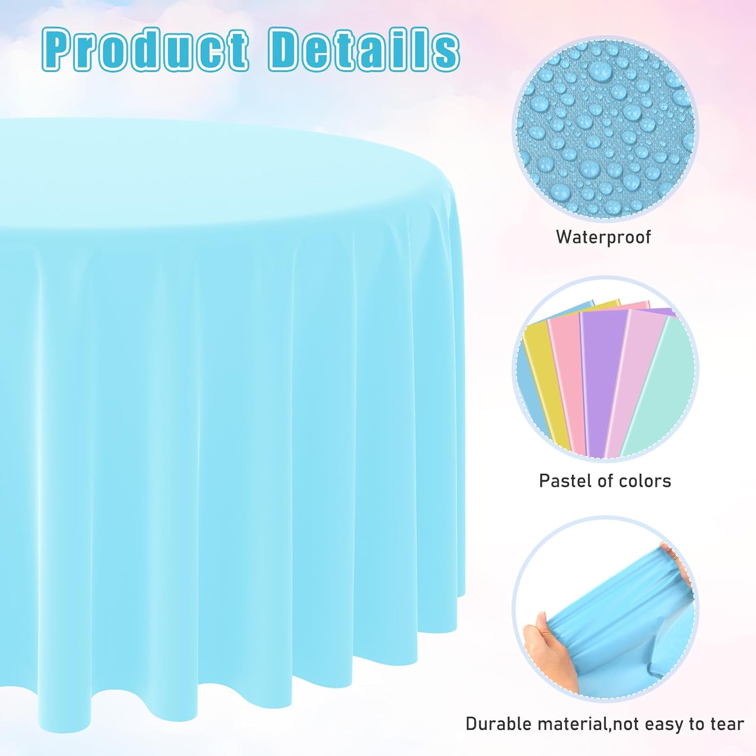 Disposable Round Solid Color T - Conference Table Round 리뷰 및 가격