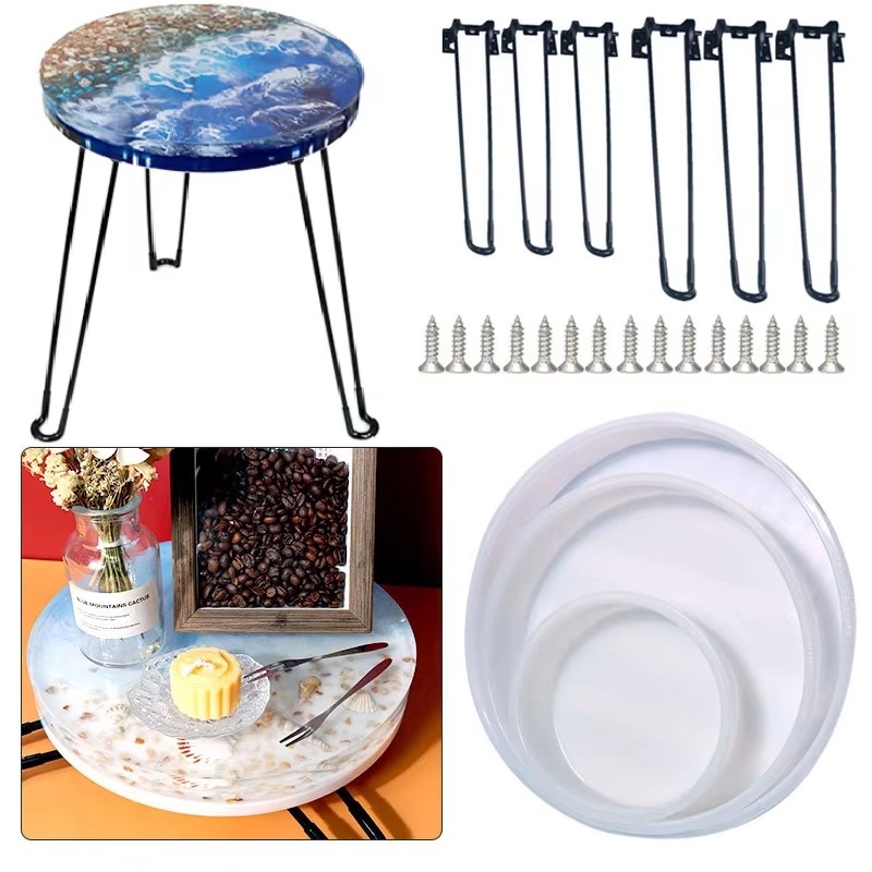 Large Round Tray UV Resin Mold - Conference Table Round 리뷰 및 가격
