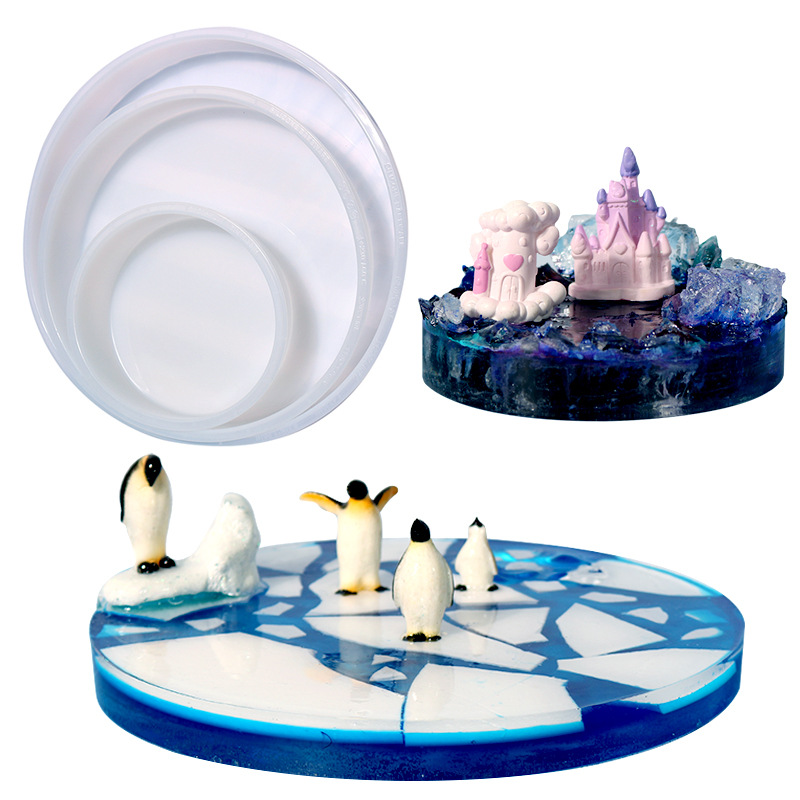 Large Round Tray UV Resin Mold - Conference Table Round 리뷰 및 가격