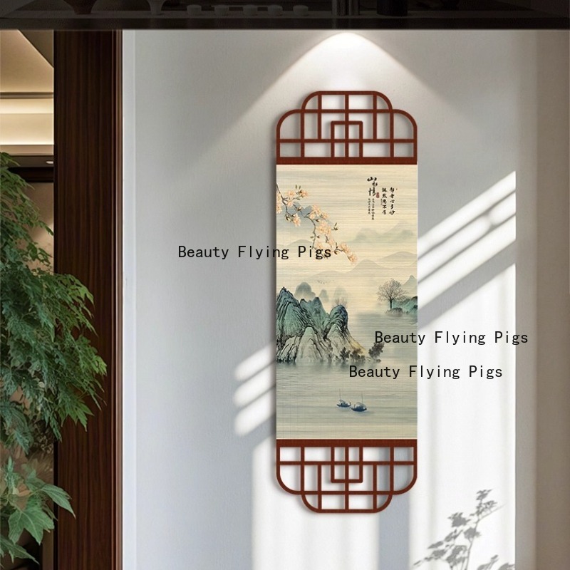 1pc Chinese Landscape Bamboo C - Room Divider Bamboo 리뷰 및 가격