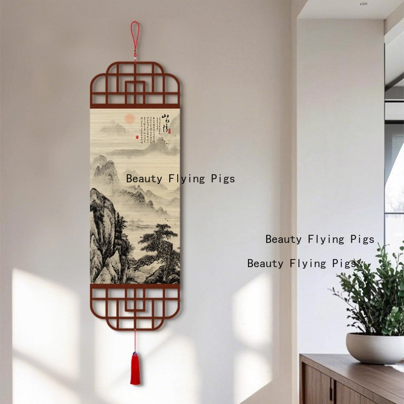 1pc Chinese Landscape Bamboo C - Room Divider Bamboo 리뷰 및 가격