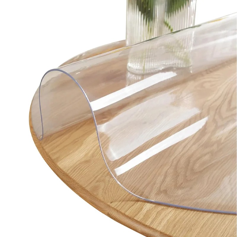 1pc 100/110/120cm Clear PVC Ro - Conference Table Round 리뷰 및 가격