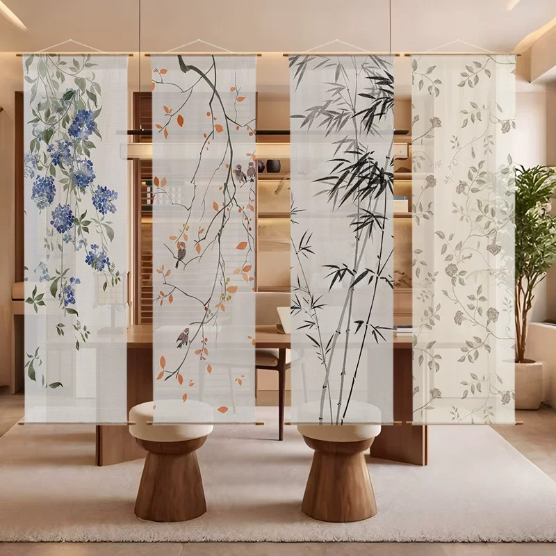 ✨Zen Gauze Wall Hanging – Ligh - Room Divider Bamboo 리뷰 및 가격