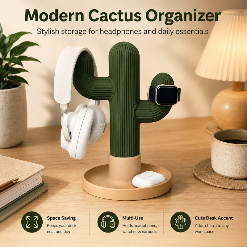 Minimalist Cactus Headset Stan - Telephone Headset Office 리뷰 및 가격