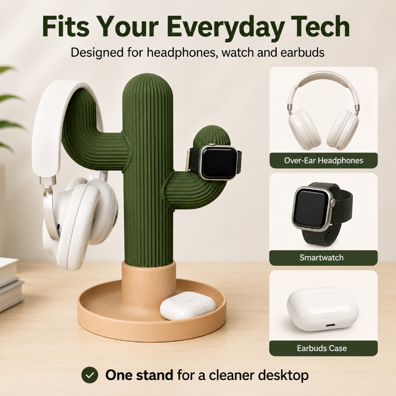 Minimalist Cactus Headset Stan - Telephone Headset Office 리뷰 및 가격